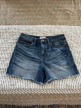Madewell High-Rise Denim Shorts 30